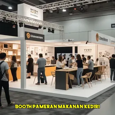 booth pameran makanan kediri